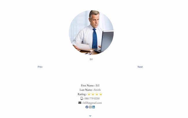 Networkers website on laptop